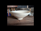 Large Summer Bowl — White Porcelain