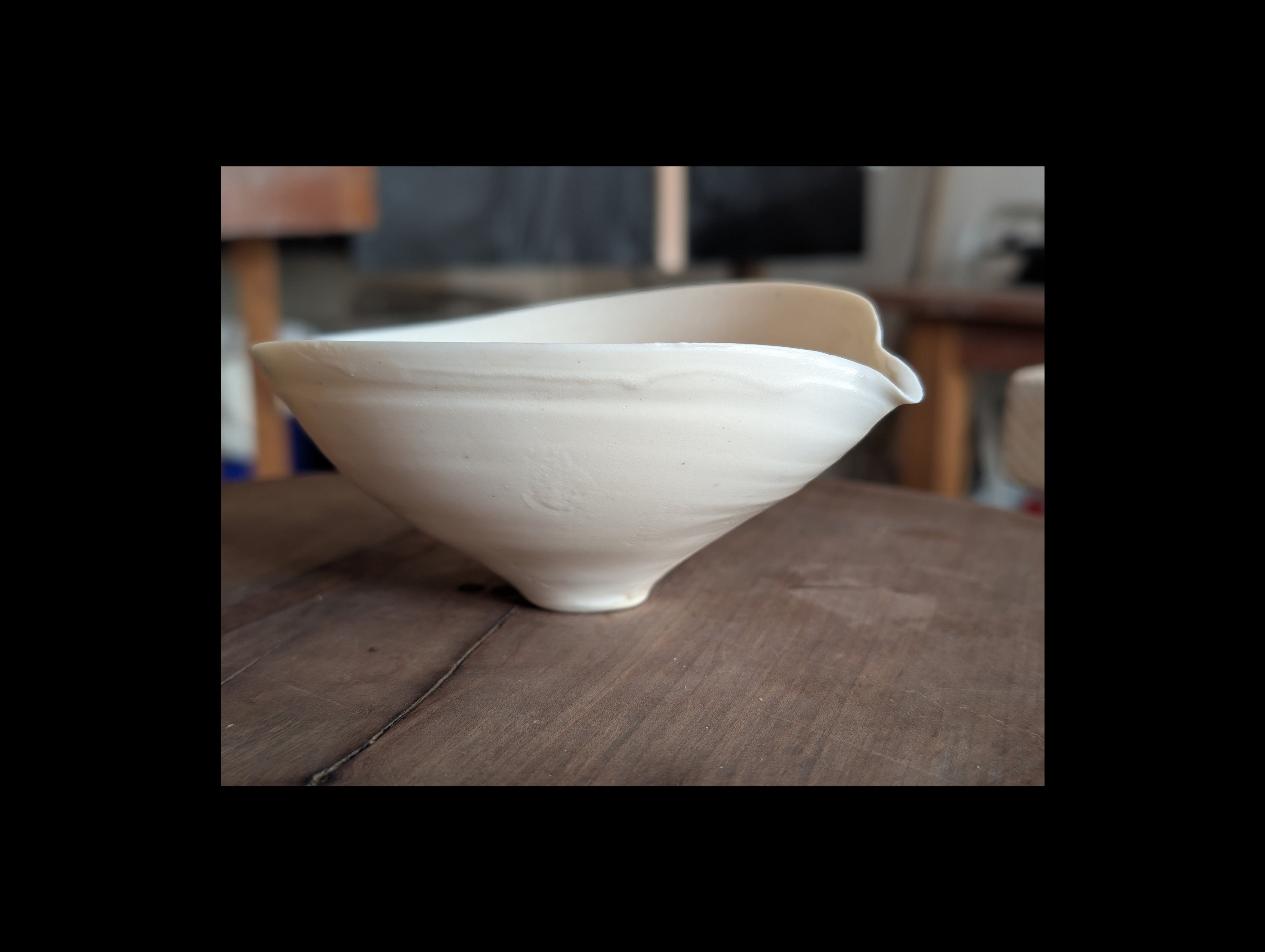 Open Chahai — White Porcelain
