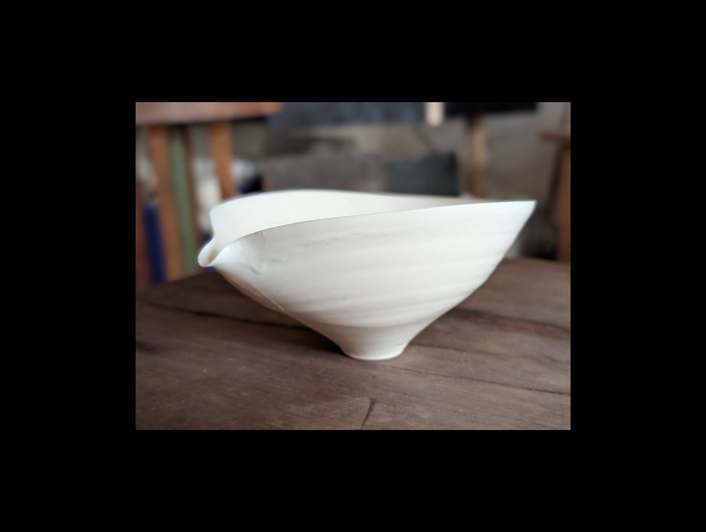 Open Chahai — White Porcelain