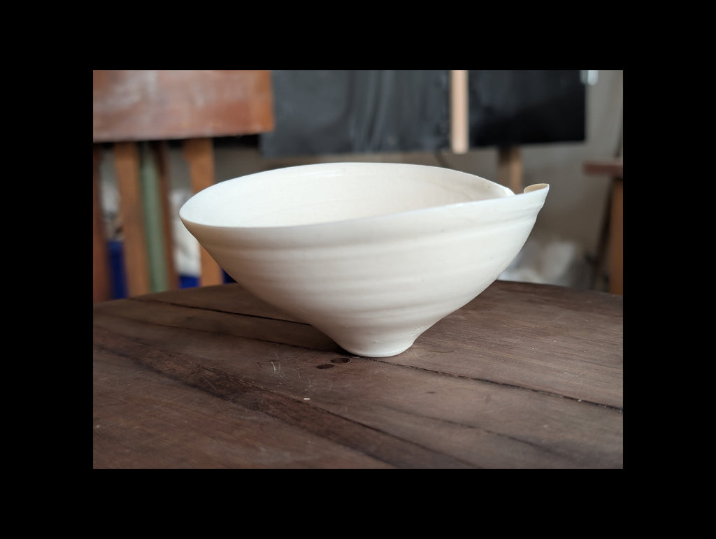 Open Chahai — White Porcelain