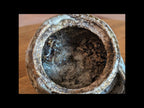 Hohin in granitic porcelain, double firing, including one charcoal firing.