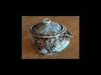 Hohin in granitic porcelain, double firing, including one charcoal firing.