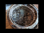 Hohin in granitic porcelain, double firing, including one charcoal firing.