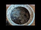 Hohin in granitic porcelain, double firing, including one charcoal firing.