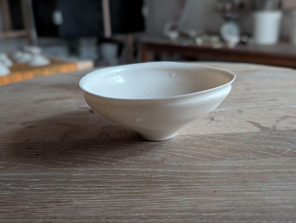 Ceremonial porcelain tea cup