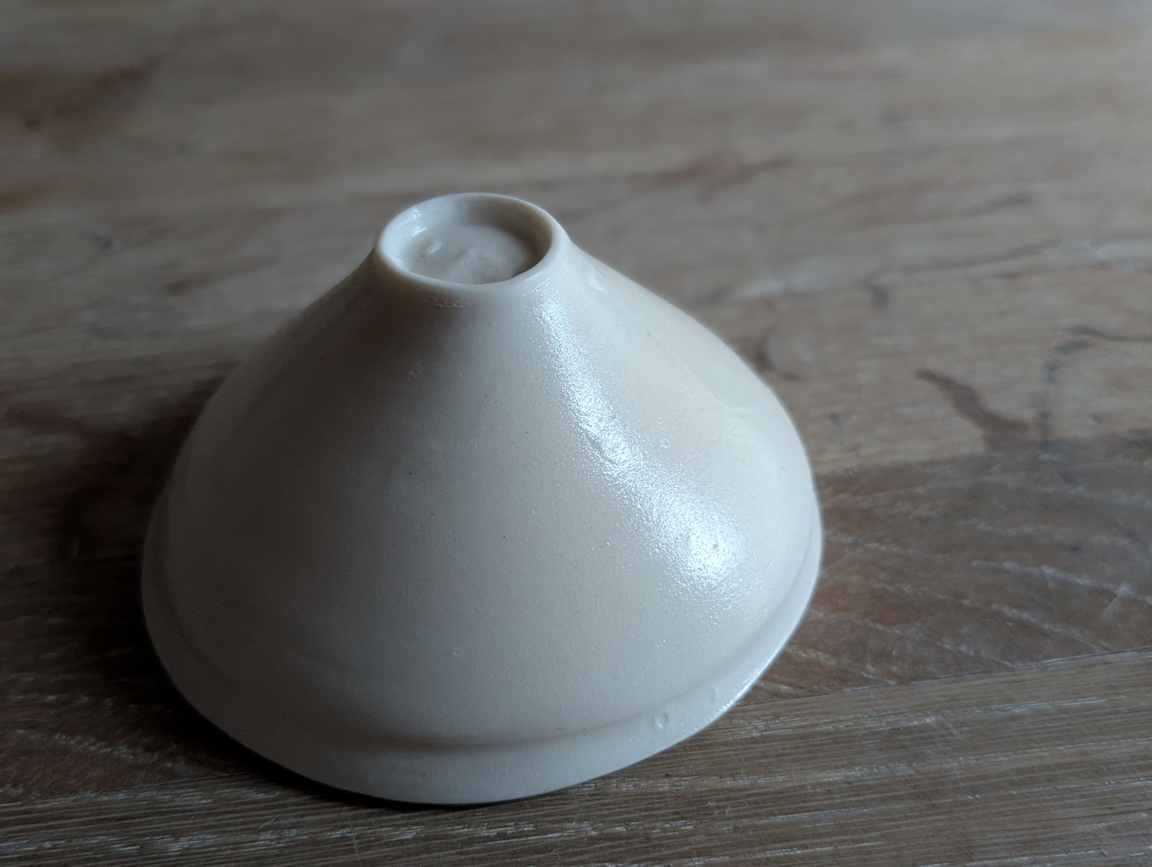 Ceremonial porcelain tea cup