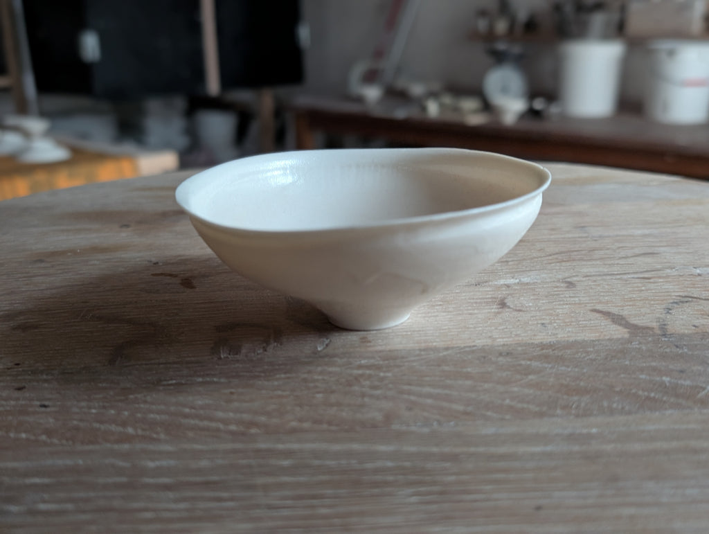 Ceremonial porcelain tea cup