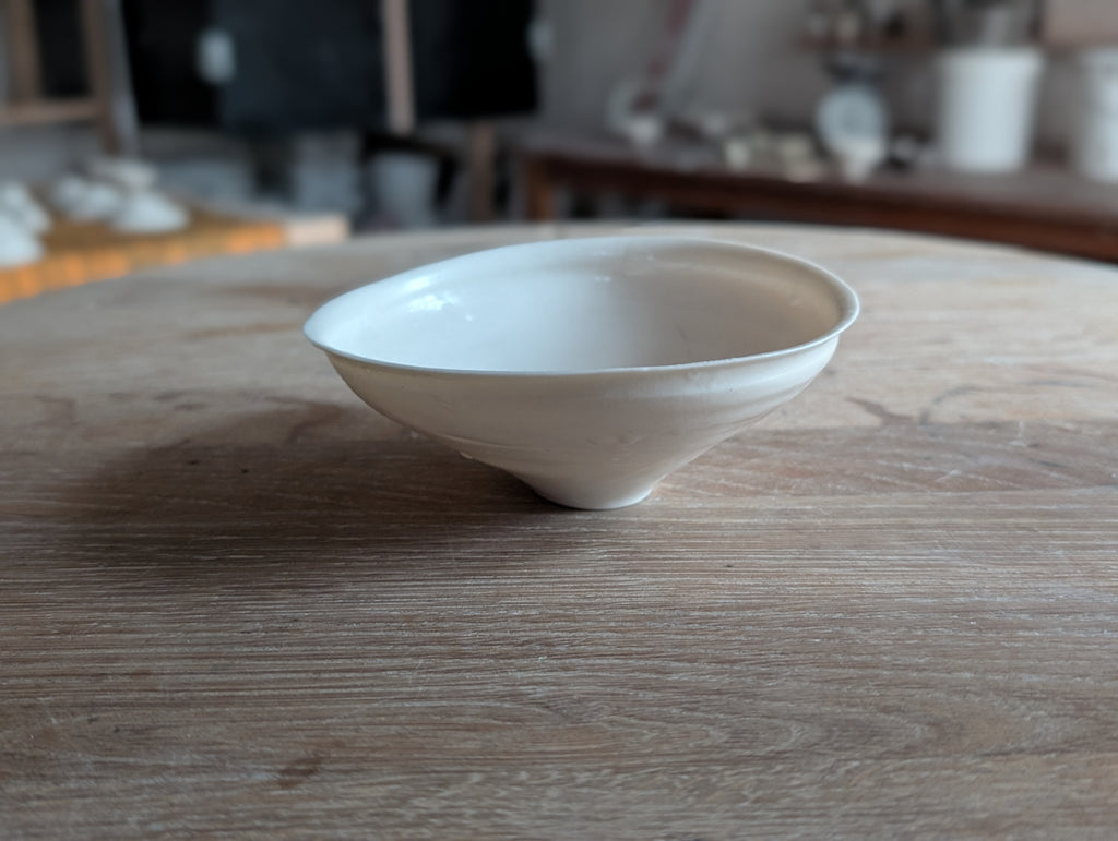 Ceremonial porcelain tea cup