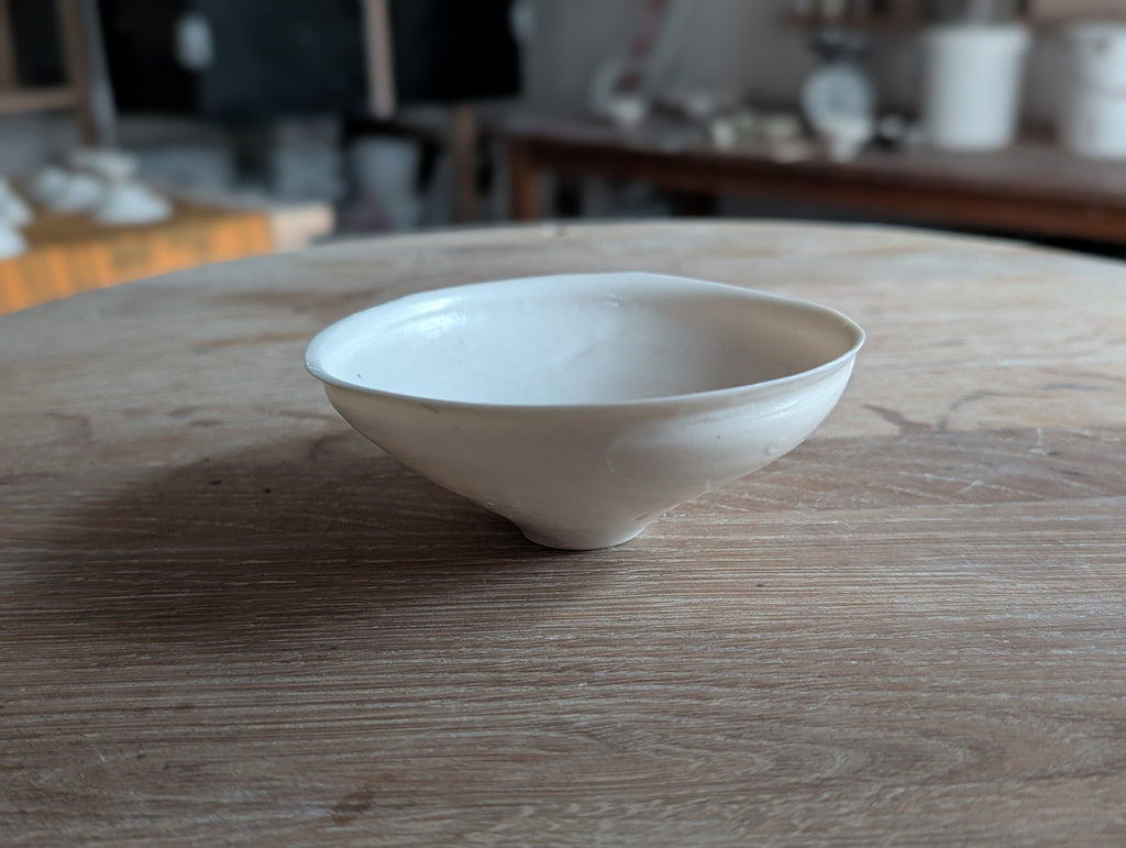 Ceremonial porcelain tea cup